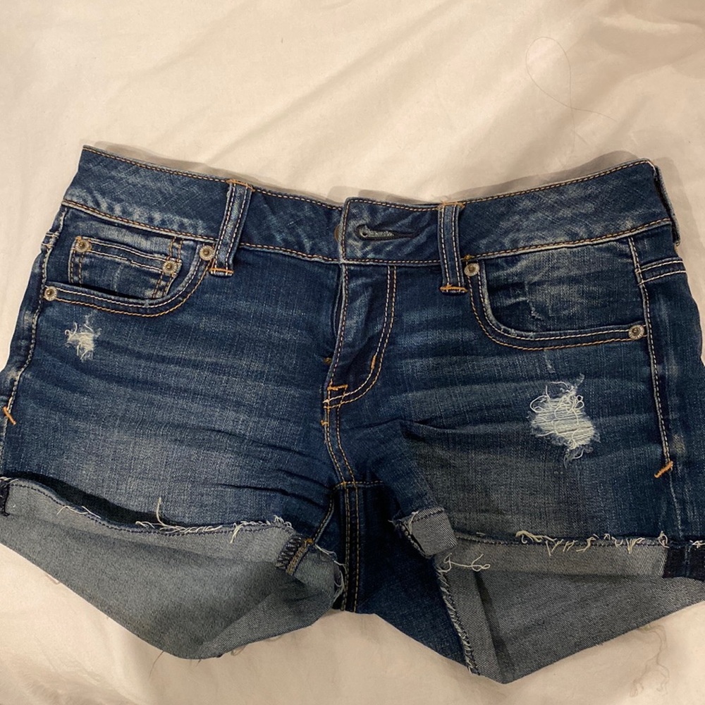 American eagle jean shorts